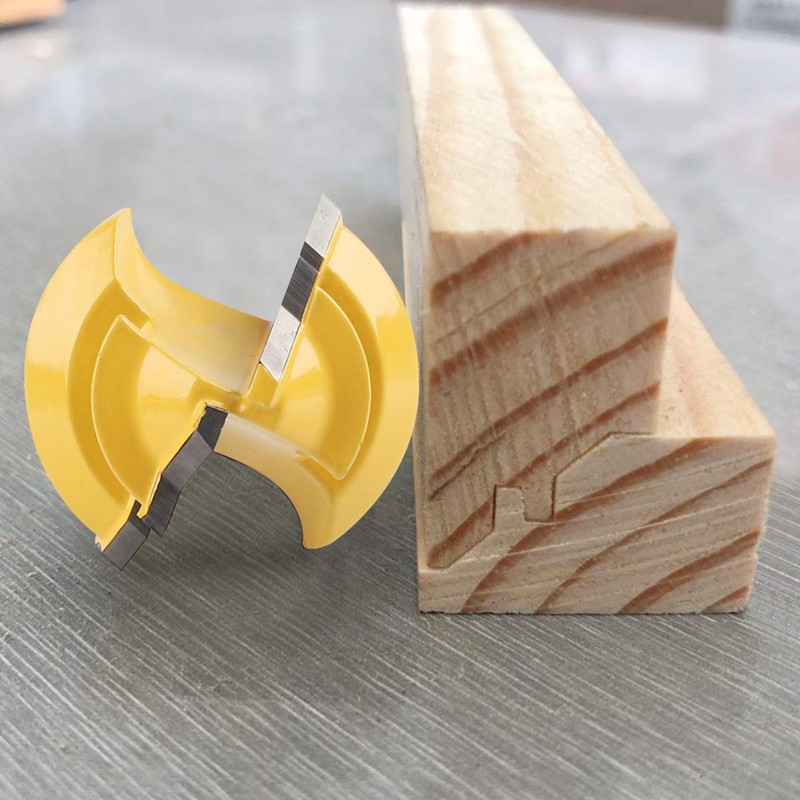 KOWOOD (Small) 1/4" Inch Shank 45 Degree Lock Miter Router