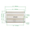 EPLZON Prototype Board Solderable Breadboard Double-Sided PCB Circuit Board for