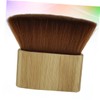 Vaguelly Large Wooden Base Hair Cutting Brush Soft Nylon Duster