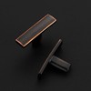 Ravinte Decor 30 Pack Cabinet Handles Single Hole - Curved