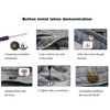 12 Pcs Button for Sewing Metal Jeans,ICEYLI 17 mm No-Sew