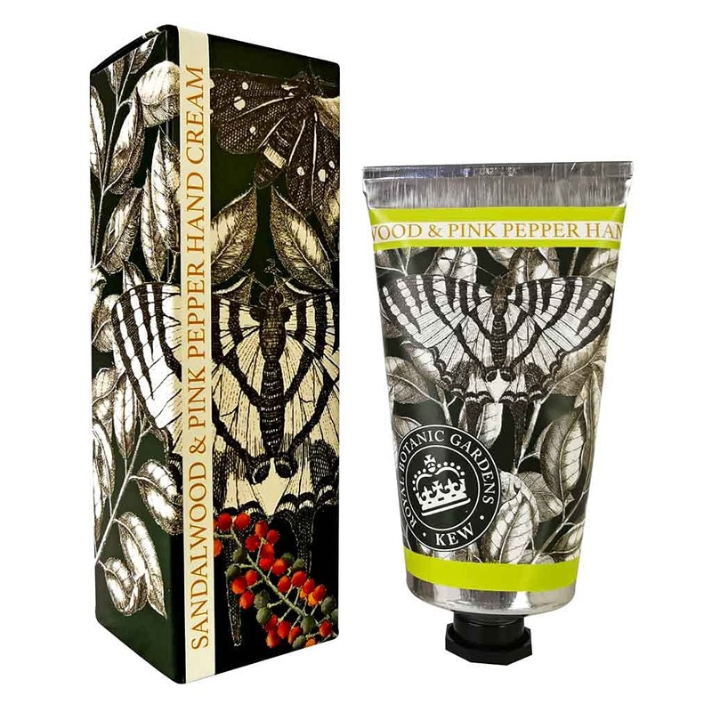 Royal Botanical Gardens, Kew Sandalwood & Pink Pepper Hand Cream,