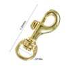 Brass Swivel Snap Hooks - Diverse and Multifuntional (3/8 Inch,