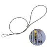 DGBRSM 2-Pack Adjustable Gate Latch - Stainless Steel Cable Pull
