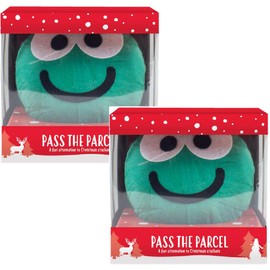 Christmas Pass the Parcel Brussels Sprout,Snowman Gift Family Game 24 Prizes (Sprout 2x)