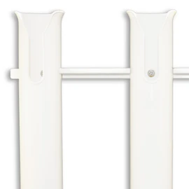 FLADEN Triple Upright Sea Fishing Boat Anti Corrosion Plastic Rod Holder - Designed for Screw Fittings [25-1232]