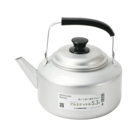 Pearl Metal Kettle 5.3L Kettle Teapot Aluminum Gas-only Select Cook HB-6441 Silver