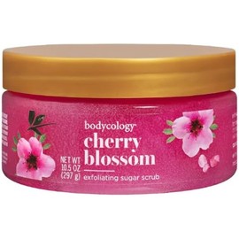 Bodycology Exfoliante Corporal de Azúcar, Cherry Blossom, 297 gr