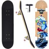 CAPARK Skateboards for Beginners Adults Youths Teens Kids Girls Boys