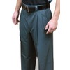 Smitty 4-Way Stretch Pleated Combo Umpire Pants (Charcoal Gray, 42)