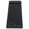 Silicone Keyboard Fully Sealed Design Lightweight Portable Silent Soft Comfortable