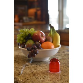 RESCUE! Fruit Fly Trap – Reusable, Includes Liquid Bait Attractant