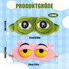 Sleep Mask Funny, Pack of 2 Soft Sleeping Masks for