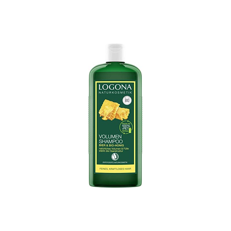 LOGONA Organic Honey Volume Shampoo 17oz, 500ml