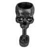 Skull Planter Spine Stand Set Innovative Exquisite Decorative Hand Painted