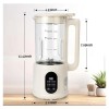 Dfjkjuu 8 in 1 Low Noise Nut Milk Maker. Multifunctiona
