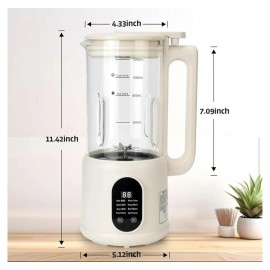 Dfjkjuu 8 in 1 Low Noise Nut Milk Maker. Multifunctiona