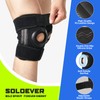 Knee Brace with Side Stabilizers for Men and Women, Adjustable