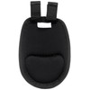 ZETT BLM8A Baseball Hard/Soft Softball Throat Guard, Black