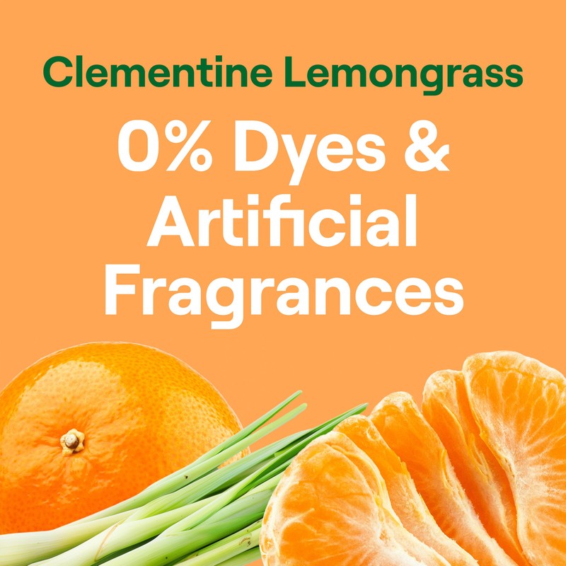 Seventh Generation Dish Liquid Soap Clementine Zest Lemongrass Pack of
