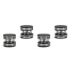 4PCS Spring Speaker Spikes Sound Dampening Feet for HiFi Amplifier/Speaker/Turntable/PlayerBlack