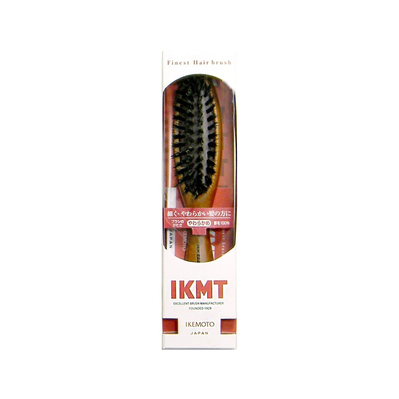 Ikemoto Brush IKH2228 Hair Brush/IKMT Brushing Brush (Small) Hair Stiffness:
