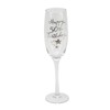 50th Birthday Stars Champagne Flute Glass Gift