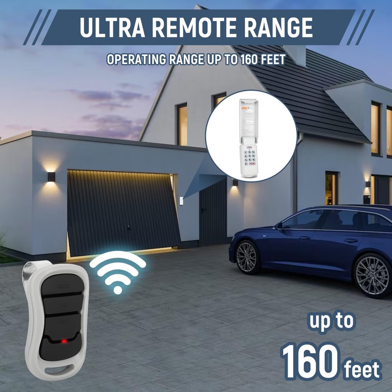 2 for Genie Garage Door Opener Remote, Compatible with All