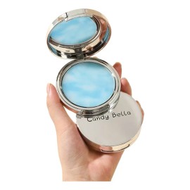 Base De Maquillaje En Polvo De Lavanda, Efecto Azul, Purpuri
