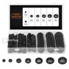 170PCS Rubber Grommet Kit, Closed Rubber Hole Plug, Electrical Wire