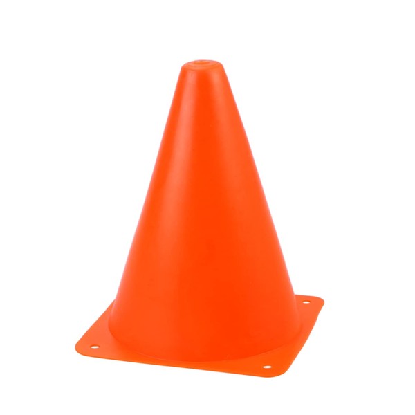 BESPORTBLE 6Pcs Soccer Training Cones Durable Orange Football Obstacles for