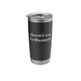 Shaved Ice Enthusiast Stainless Steel Insulated Tumbler