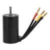 Waterproof 3660 3800KV Brushless Motor 80A Brushless ESC Heatsink Combo