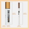 4-Tip Eyebrow Pencil and Brow Gel for Hair-Like Strokes, Dual-Ended