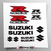 Sticker Set Compatible with Tank and Motorcycle Helmet GSX R