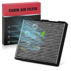 BDFHYK CF10329 Cabin Air Filter with Activated Carbon Compatible with Hyundai 2001-2006 Elantra, 2007-2010 Entourage, 2003-2008 Tiburon, Compatible with Kia 2006-2010 Sedona 3.8L V6