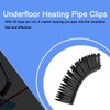 ECUTEE Underfloor Heating Pipe Clips 300 Clips 60mm Barbed Hook