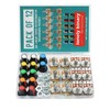 Lonely Binary 12-Pack 10K Rotary Potentiometers with Assorted Knobs, 6