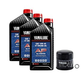 Yamaha Yamalube 2009-2014 Grizzly 550 4x4 Oil Change Kit