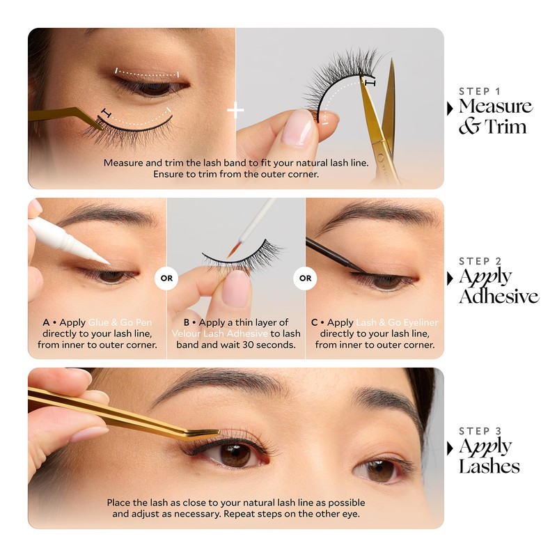 Velour Plant Fibre Eyelashes – Luxurious Hemp-Derived False Lashes -