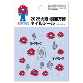 Tsumekira BA-MYA-102 2025 Osaka Kansai Banhibo Myaku Nail Sticker 2