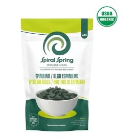 Alga Spirulina Orgánica Máxima. Espirulina 500 Tabletas (Usado)                                                                                       