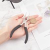 SUNNYCLUE 4.9 Inch Round Nose Wire Cutter 4-in-1 Mini Precision