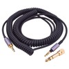 Replacement ATH-M50xBT Audio Cable, Headphone Coiled Aux Cord Compatible with