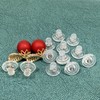 Clear Silicone Earring Backs for Droopy Ears & Studs with