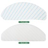 10pcs Sweeping Robot Disposable Mop Microfiber High Absorption Replacement Mopping
