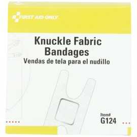 First Aid Only G124 Knuckle Fabric Bandage, 40 Count