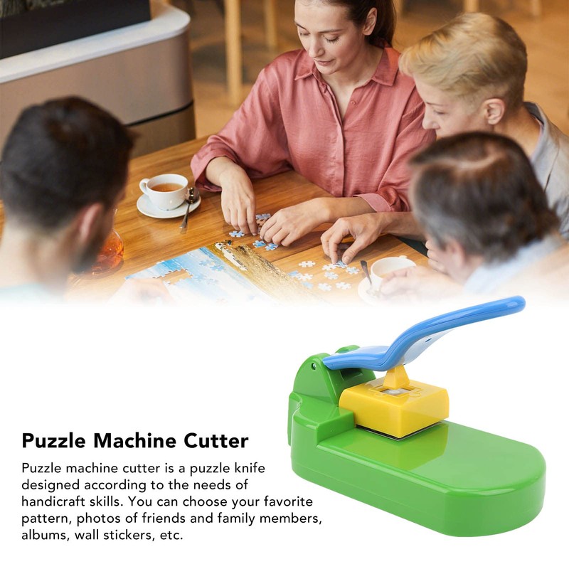 Puzzle Maker Machine Cutter, Professional Lightweight ABS DIY Puzzle Mini