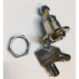 SafeCo Brands Original Homak Gun Cabinet lock 5/8" Replacement Lock  SafeCo Brands - 1-Lock