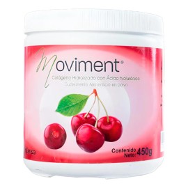 Suplemento Colageno Hidrolizado Con Acido Hialuronico Sabor Cereza 450g Gnt Val Moviment Bebida En Polvo Bienestar                                    